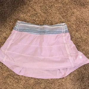 Purple lulu lemon skirt